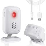 Motion Alarm Wsdcam Wireless Driveway Alarm Systems Door Sensor Entry Alert Chime for Home Security