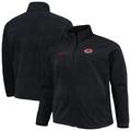 Men's Columbia Black Cincinnati Reds Big & Tall Steens Mountain Full-Zip Jacket