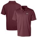 Men's Cutter & Buck Maroon Mississippi State Bulldogs Big Tall Prospect Textured Stretch Polo