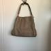Coach Bags | Coach Tan Pebble Polished Leather Turnlock Edie Shoulder Bag $200 | Color: Tan | Size: Os