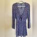 American Eagle Outfitters Dresses | American Eagle Womens Large Floral Dress | Color: Blue | Size: L