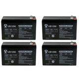 12V 9Ah SLA Battery for APC XS 1500 Power Saving Back-UPS - 4 Pack