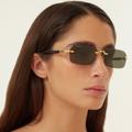 Gucci Accessories | New Gucci Gg1221s 001 New Collection Sunglasses Gucci | Color: Gold/Gray | Size: Os