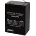 6V 4.5AH - 6 VOLT New Battery for Hubbell 0120255 or Dual-Lite 12-255