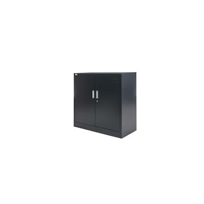 Jet-Line Aktenschrank KIEW dunkelgrau anthrazit knock down 90x40x90cm Image
