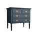 Casa Florentina Louis XVI Nightstand - Saturated Slate Blue - Ballard Designs - Ballard Designs