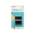 Velcro Brands VEL-30109-USA Hangables Removable Wall Hook 1 Pound 2-Hook Black Each