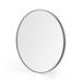 Latitude Run® Jelitza Accent Mirror Metal in Black | 47.25 H x 47.25 W x 2 D in | Wayfair FA3EA937BC284AD4B87A58002E286EE5