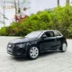 Bburago-Modèle de voiture en alliage moulé sous pression noir Audi A1 jouet de collection