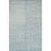 White 24 x 0.25 in Area Rug - Loloi Rugs Serena Hand-Knotted Light Blue Area Rug Polyester/Cotton | 24 W x 0.25 D in | Wayfair SERNSG-01LB002030
