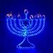 Outdoor Menorah LED Rope Light, IP65 Water Resistant, 120V