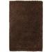 Brown 93 x 3.5 in Indoor Area Rug - Chandra Rugs Ambiance Handmade Shag Wool Area Rug Wool | 93 W x 3.5 D in | Wayfair AMB4202-79106