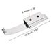 SUS304 Stainless Steel Draw Toggle Latch with Spring-steel Hook, 2 Pcs - 3.92-inch,2 Pcs
