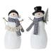 The Holiday Aisle® 4 Piece Resin Snowman Set Resin | 8.5 H x 4 W x 4 D in | Wayfair B719CA76E6F449AC8BC52C888E062C16