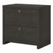 Bush Business Furniture Echo 2 Drawer Lateral File Cabinet Charcoal Maple (KI60302-03)