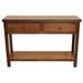 American Heartland Rustic Promo Sofa Table Wood in Yellow | 32 H x 48 W x 16 D in | Wayfair 37305RYL