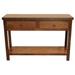 American Heartland Rustic Promo Sofa Table Wood in Brown | 32 H x 48 W x 16 D in | Wayfair 37305RDV