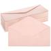 96-Pack #10 Blush Pink Envelopes Bulk with Gummed Seal and V-Flap for Party Invitations Mailing Business Letters Checks Invoices Baby Showers Banquets Weddings (4 1/8 x 9 1/2 in)