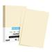 Cream Pastel Colored Paper â€“ 11 x 17 (Tabloid / Ledger Size) â€“ Perfect for Documents Invitations Posters Flyers Menus Arts and Crafts | Regular 20lb Bond (75gsm) | Bulk Pack of 100 Sheets