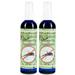 Natural Insect Repellent 2-pack Natural Spray for Bugs Noseeum Mosquito Flies Wasps 4 oz