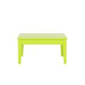 Winston Porter Ietta Outdoor Square HDPE Coffee Table Plastic in Green | 17 H x 32 W x 32 D in | Wayfair 0919D9827D2F4CB7950400DD2064BFD4