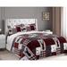 Loon Peak® Daltyn Microfiber 3 Piece Comforter Set Down/Microfiber in Red/Green | King | Wayfair 29DF6F469A8A415C970BBE8E2EAFBD2B