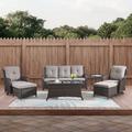 Wildon Home® Bonia Outdoor Patio Furniture Set | 35 H x 75 W x 35 D in | Wayfair 99CE5579FE9440B88139681641FC2E55