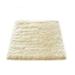 White 66 x 66 x 3 in Area Rug - Everly Quinn Square Mar Vista Solid Color Machine Woven Faux Sheepskin Area Rug in Cream Sheepskin/Faux Fur | Wayfair