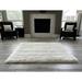 White 66 x 66 x 3 in Area Rug - Everly Quinn Square Mar Vista Solid Color Machine Woven Faux Sheepskin Area Rug in Sheepskin/Faux Fur | Wayfair
