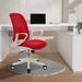 Inbox Zero Ergonomic Mesh Commercial Use Task Chair Upholste/Mesh/Plastic in Red | 39 H x 24 W x 23.5 D in | Wayfair