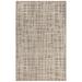 Brown/White 90 x 60 x 0.5 in Indoor Area Rug - Latitude Run® Geometric Handmade Tufted Wool Area Rug in Wool | 90 H x 60 W x 0.5 D in | Wayfair
