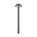 WAC Landscape Lighting Low Voltage Integrated LED Metal Pathway Light Aluminium/Metal in Black | 15 H x 3.63 W x 3.63 D in | Wayfair 6521-30BK