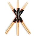 QuigBeats Drum Sticks Hickory 7A Drumsticks Drumsticks for Adults & Kids 3 Pairs - A