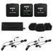 Wireless GO II Compact Microphone System with 2x Transmitter Bundle with Turnstile Audio TASL500 Lavalier Microphone