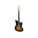 Monoprice Offset OS20 Classic Electric Guitar - Sunburst With Gig Bag Two Single Coils and a Humbucker - Indio Guitars