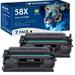 58X CF258X Black 58X Toner cartridge With Chip Compatible with HP 58A CF258A 58X CF258X m404 Toner cartridge | For HP Laserjet Pro M404n M404dn MFP M428fdw M428fdn M404dw M428dw Printer