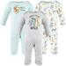 Hudson Baby Unisex Baby Cotton Coveralls Little Monkey 9-12 Months