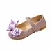 JDEFEG Size 8 Toddler Girl Shoes Bowknot Single Girl Nubuck Dance Shoes Princess Leather Fashion Children Baby Shoes Shoes Boys Size 6 Purple 22