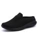 Earlde Women s Slip on Casual Sneakers Comfortable Tennis Shoes Work Nurse Flat Shoes