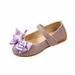 JDEFEG Size 8 Toddler Girl Shoes Bowknot Single Girl Nubuck Dance Shoes Princess Leather Fashion Children Baby Shoes Shoes Boys Size 6 Purple 23