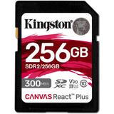 Kingston 256GB Canvas React Plus UHS-II SDXC Memory Card SDR2/256GB