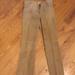 Free People Jeans | Genuine Leather Suede Bootcut Jeans Size 1/2 | Color: Brown/Tan | Size: 0