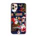 Compatible with iPhone 13 Christmas Case Shockproof Anti-Yellow TPU Bumper Protective Cover Cute Merry Xmas Design Phone Case