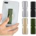 4 Pieces Finger Strap Phone Holder Elastic Finger Holder Cell Phone Grip Holder Finger Strap with Stand for Smartphones Small Tablets (Black+Silver+Dark Green+Gold)