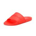 Burberry Shoes | Burberry Men's "Furley M Logo" Bright Red Flip Flops Shoes Us 11 It 44 | Color: Red | Size: 11