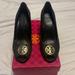 Tory Burch Shoes | For Sale With Box . Tory Burch Authentic Wedges . Size 8.5. Color Black | Color: Black | Size: 8.5