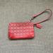 Coach Bags | Authentic Coach Red Leather Wristlet. Zip Closure. Excellent Condition. | Color: Red | Size: Os