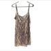 Free People Dresses | Free People Sequence Dress | Color: Black/Gold | Size: M