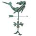 Things2Die4 Verdigris Copper Mermaid Weathervane Roof Mount Coastal Beach Decor