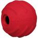 Jolly Pets Tuff Tosser Bouncing Ball Tog Toy/Treat Holder 4 Inches Red All Breed Sizes